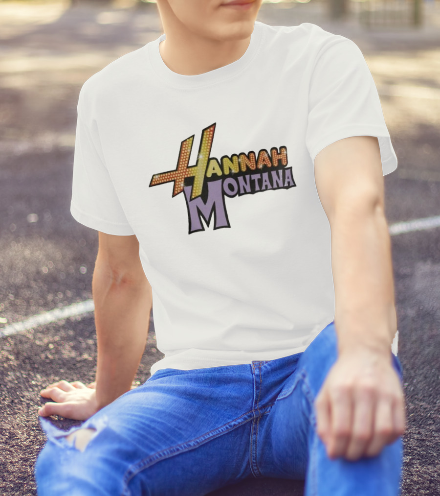 Hannah Montana Logo Classic Text T-Shirt