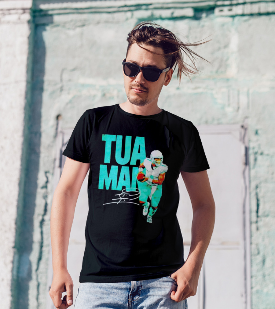 Tua Tagovailoa Miami Tua Man Football Player T-Shirt