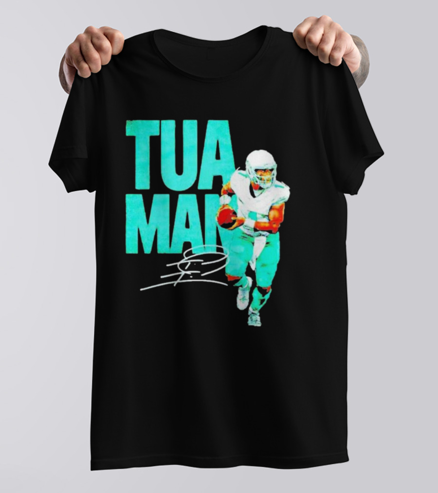 Tua Tagovailoa Miami Tua Man Football Player T-Shirt