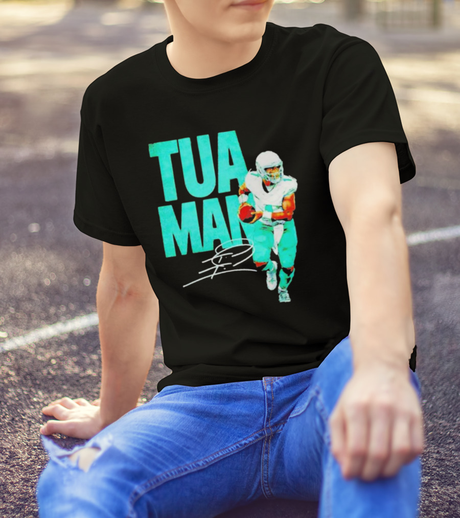 Tua Tagovailoa Miami Tua Man Football Player T-Shirt