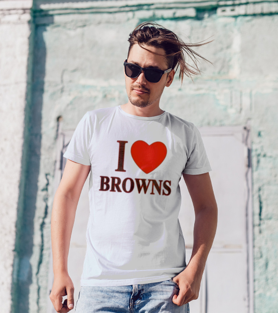 I Heart Browns T-Shirt
