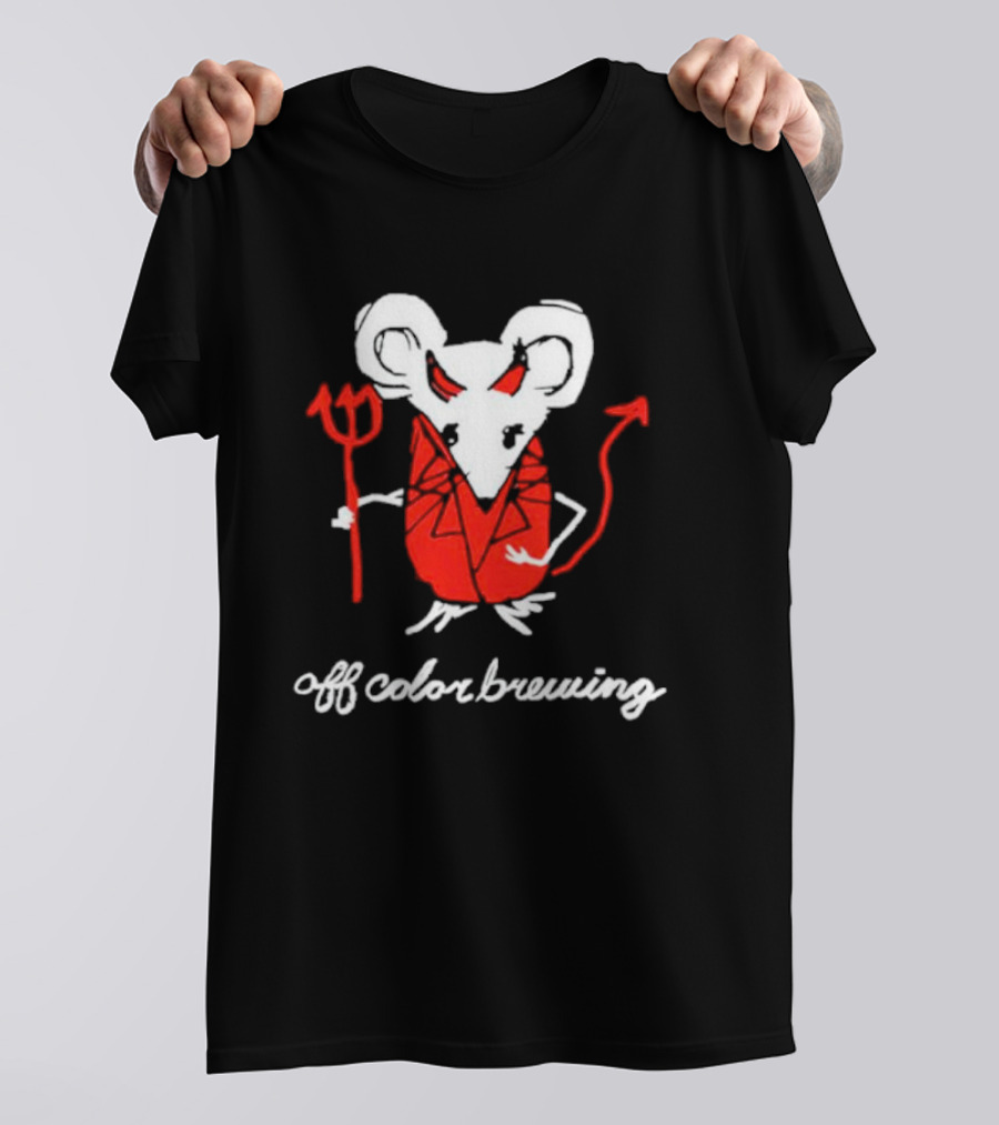Off Color Brewing Devil Mouse T-Shirt