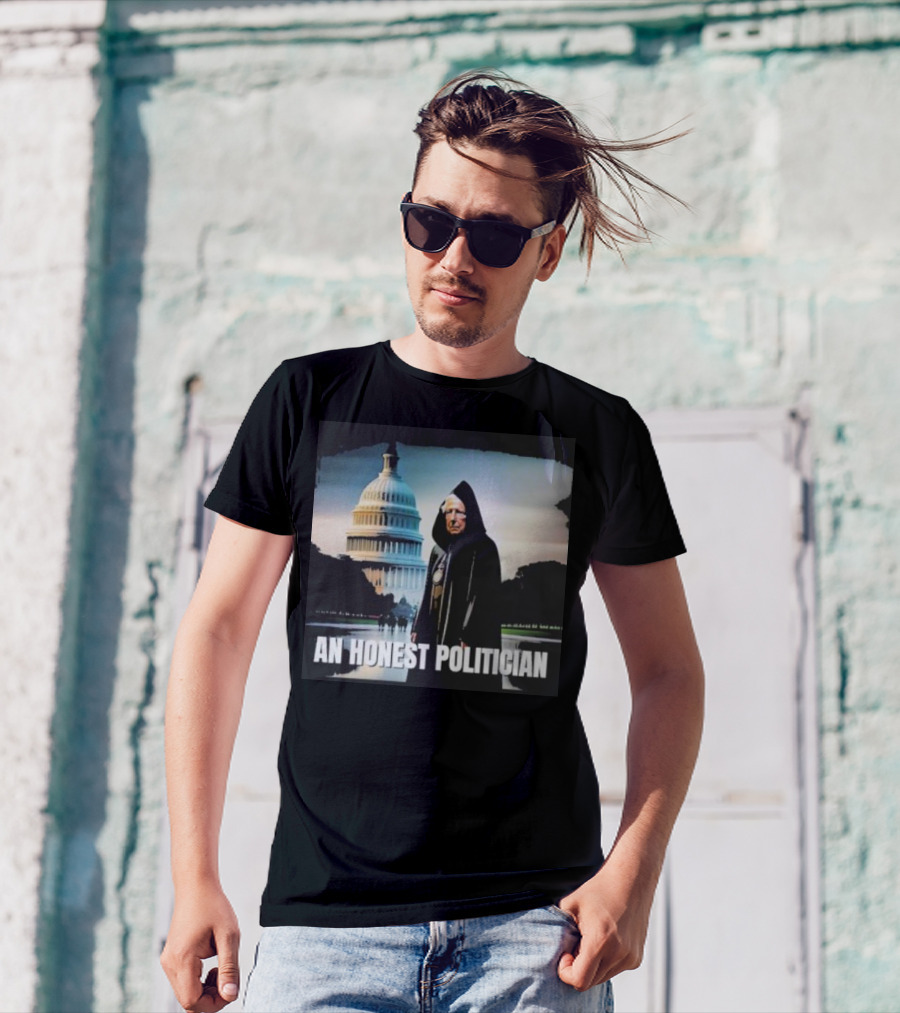 An Honest Politician Capitol Hill Cloaked Figure T-Shirt