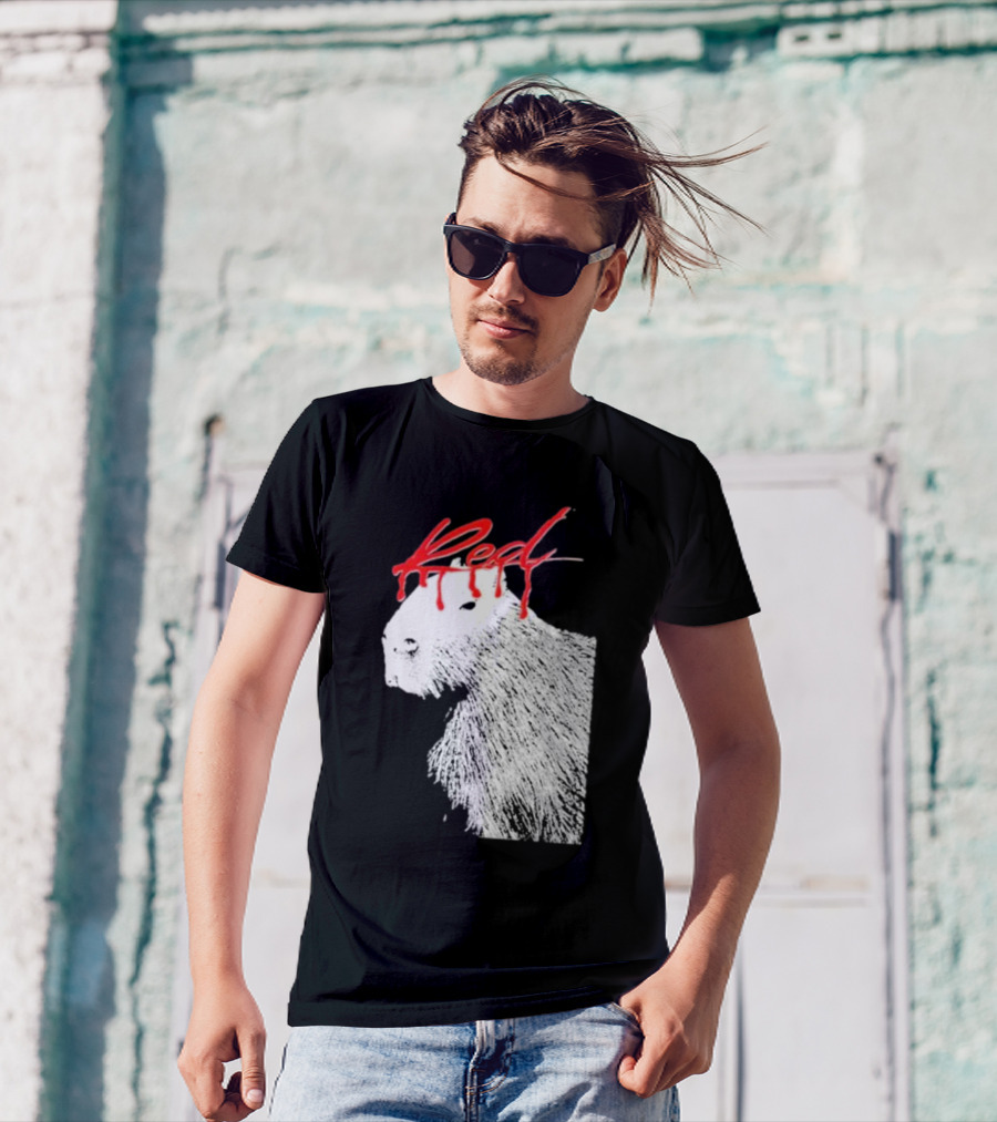 Red Capybara X Carti WLR T-Shirt