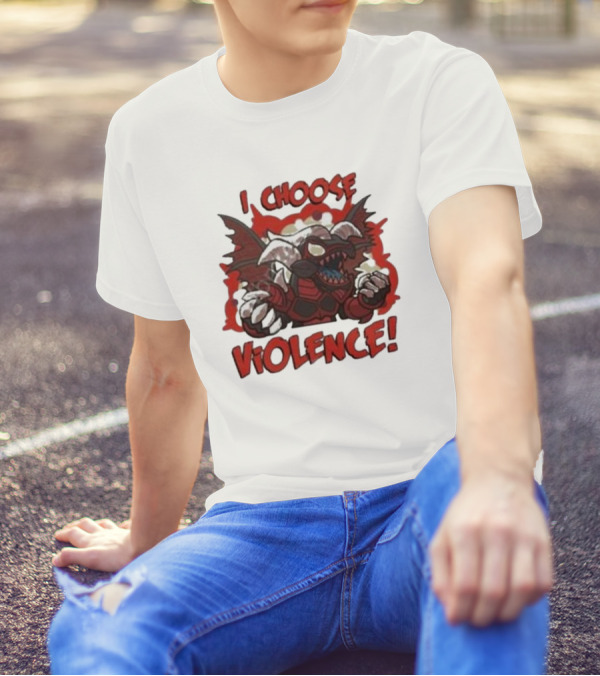 I Choose Violence Red Dragon Archfiend T-Shirt