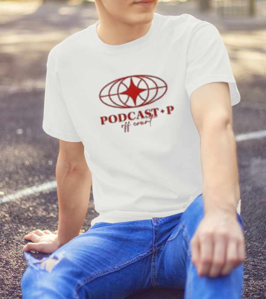 Podcast P Off Court Star T-Shirt