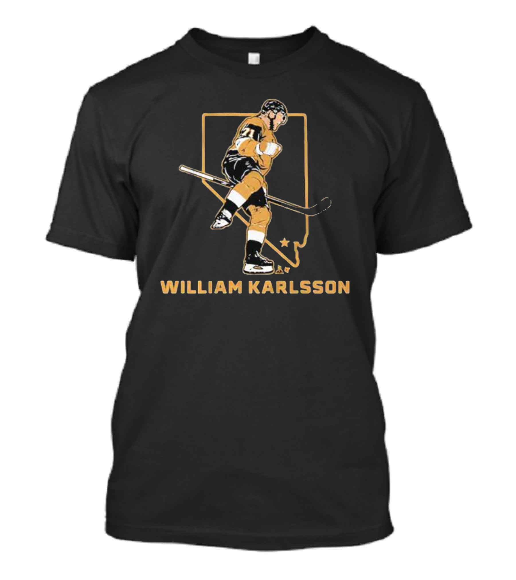 William Karlsson Nevada State Hockey Star T-Shirt