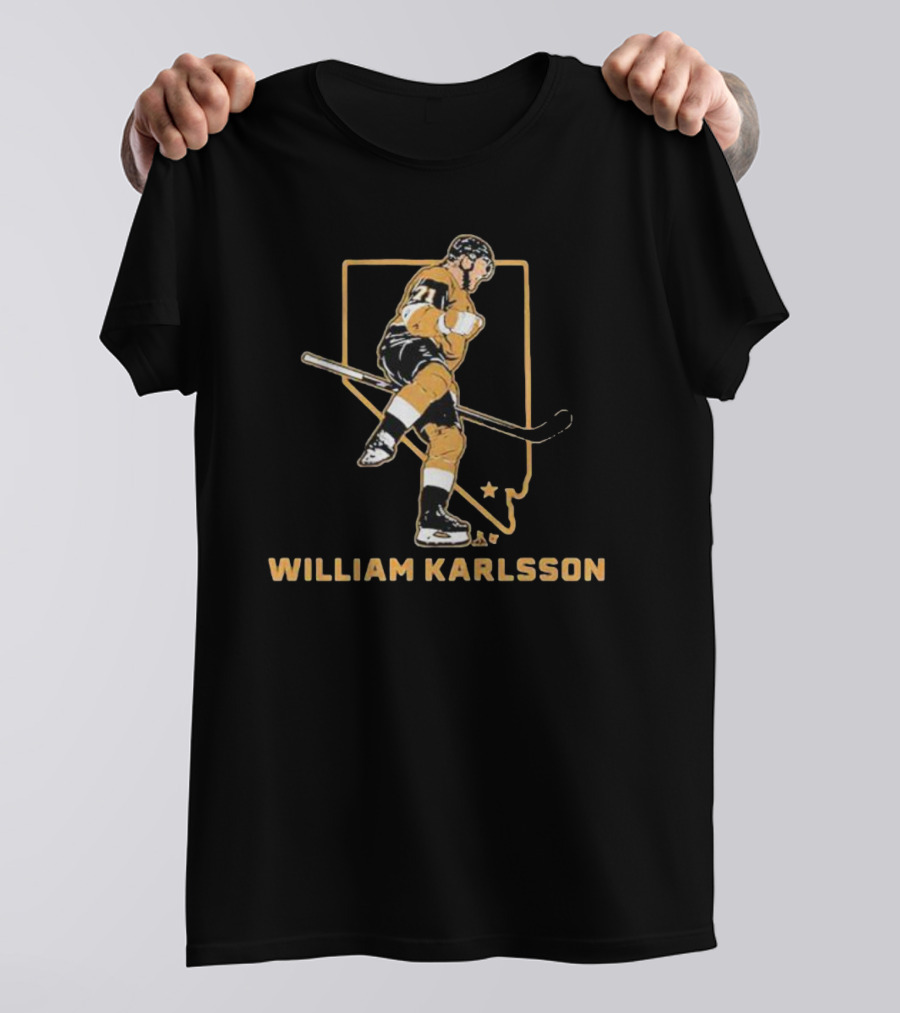 William Karlsson Nevada State Hockey Star T-Shirt
