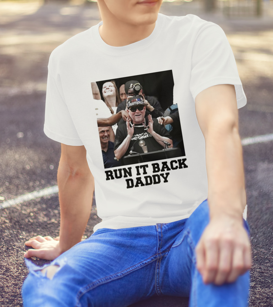 Run It Back Daddy Champions Michael Malone Denver Nuggets T-Shirt