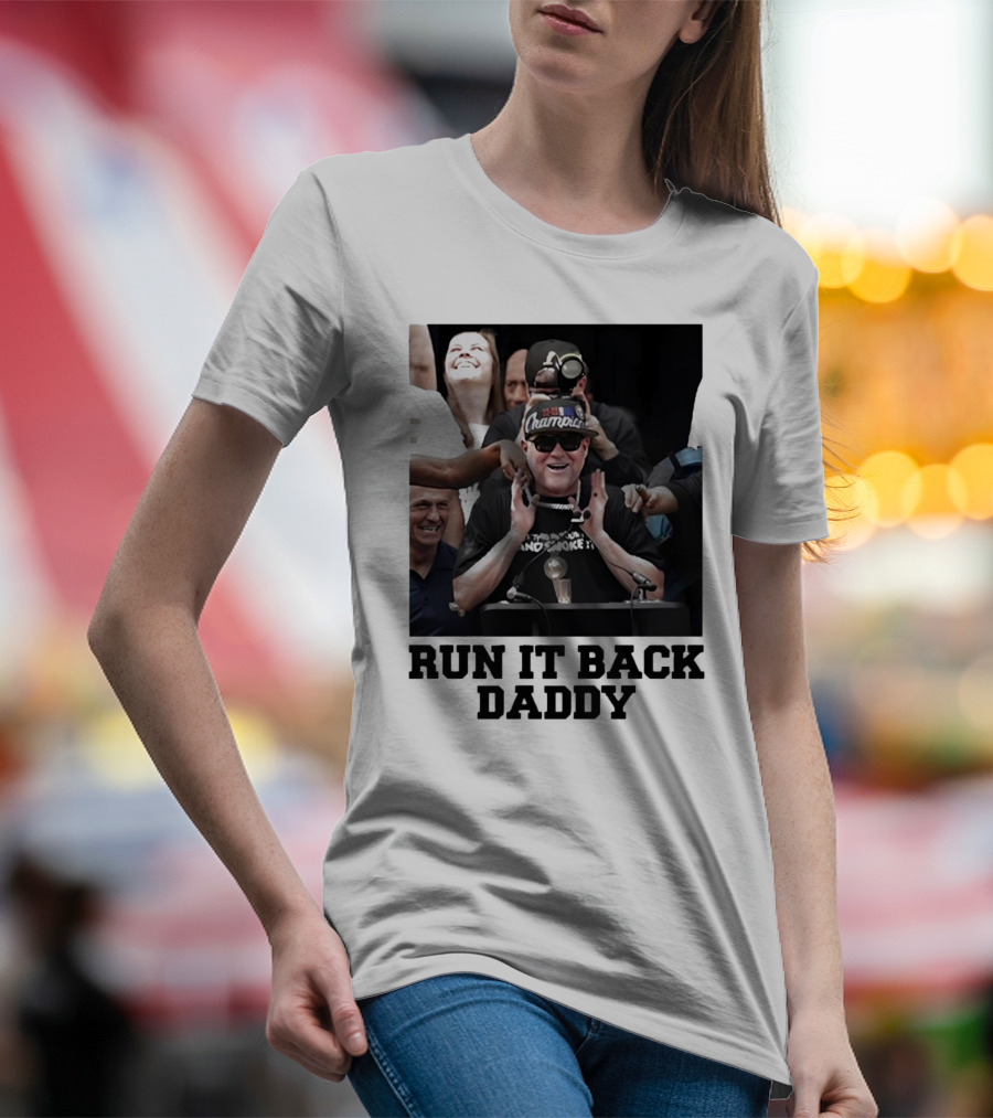 Run It Back Daddy Champions Michael Malone Denver Nuggets T-Shirt