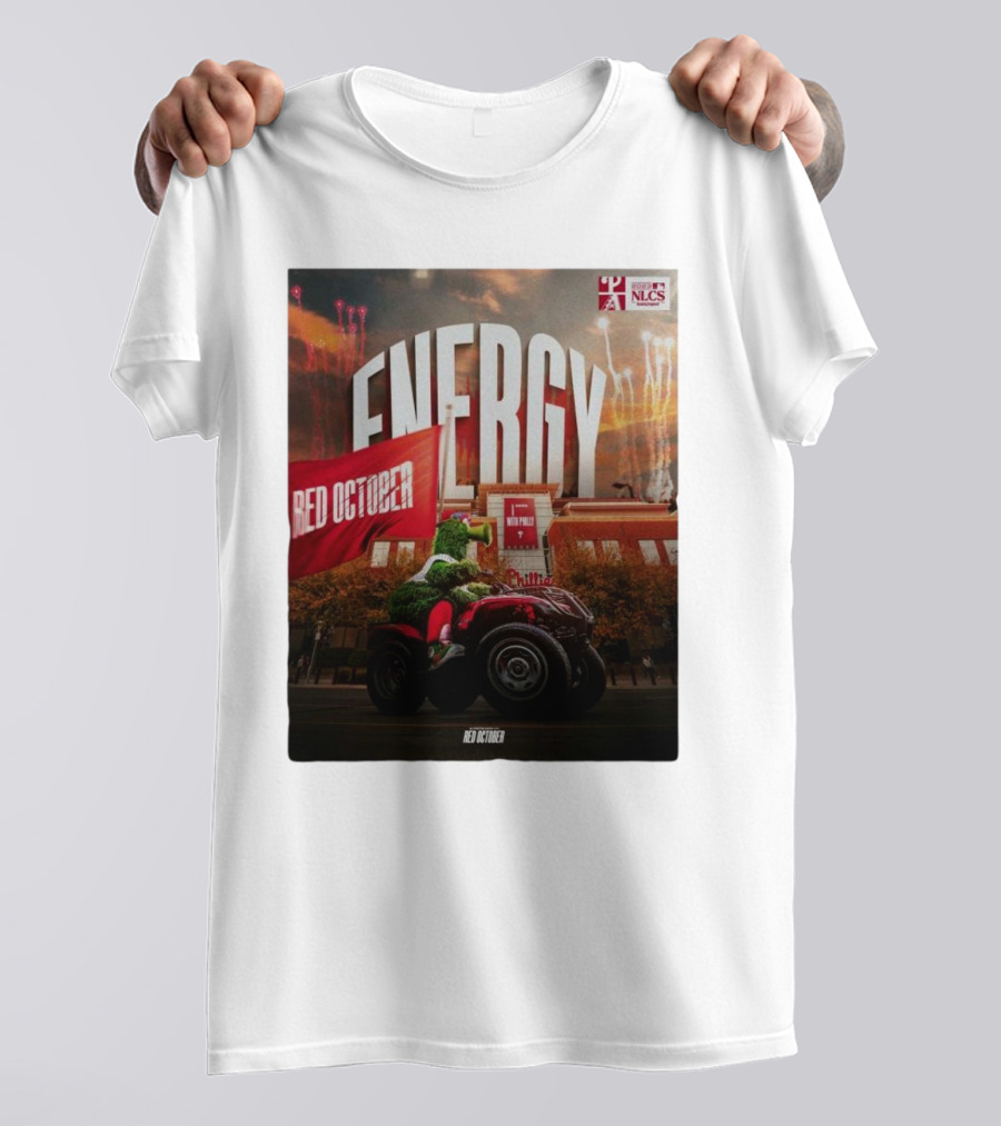 Energy Red October Philadelphia Phillies NLCS T-Shirt