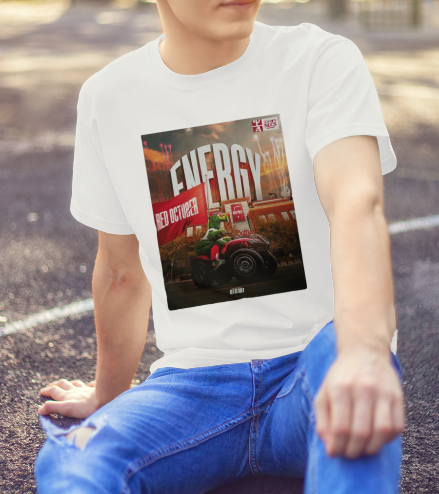 Energy Red October Philadelphia Phillies NLCS T-Shirt