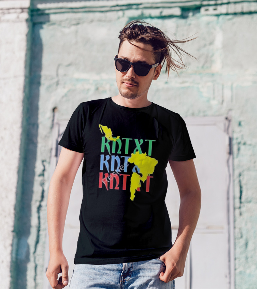 KNTXT Latin America Tour Map T-Shirt