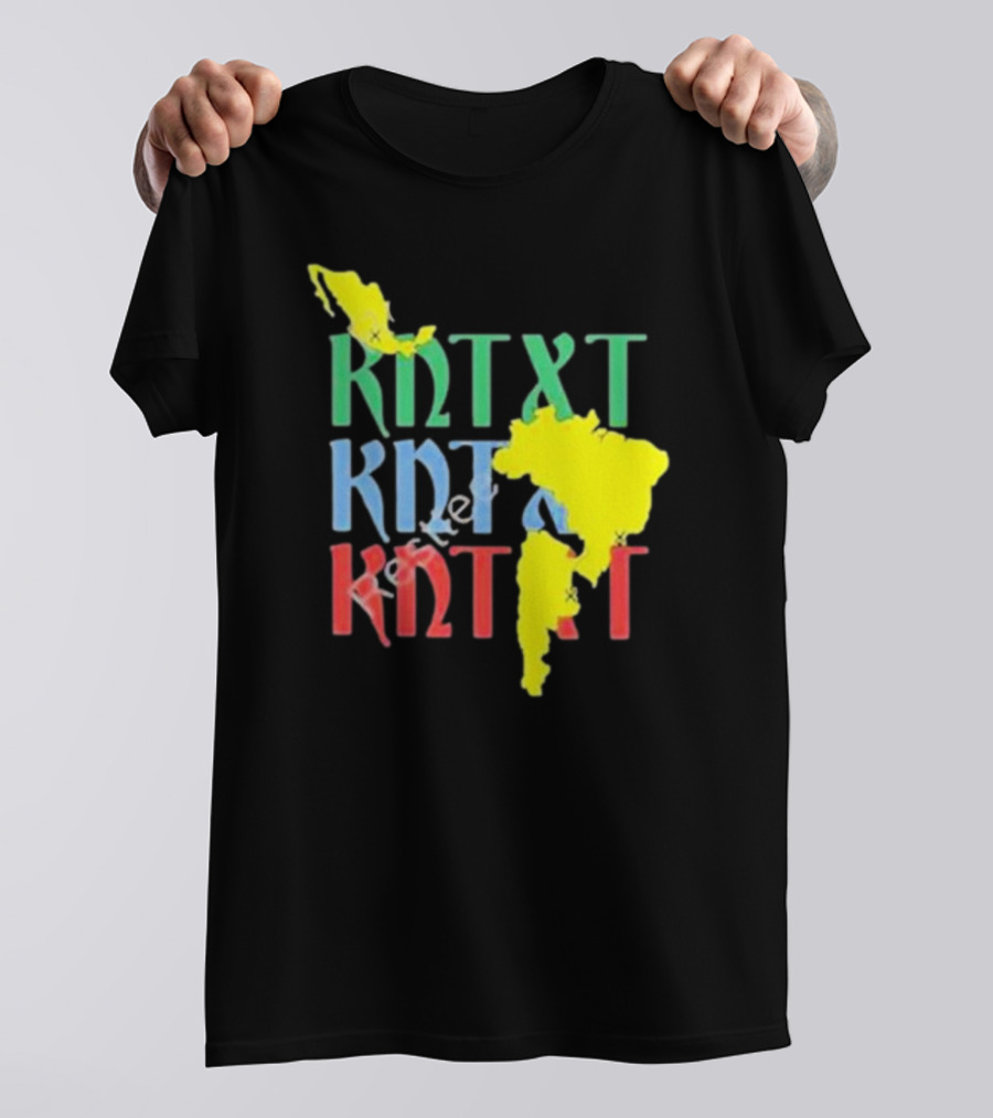 KNTXT Latin America Tour Map T-Shirt