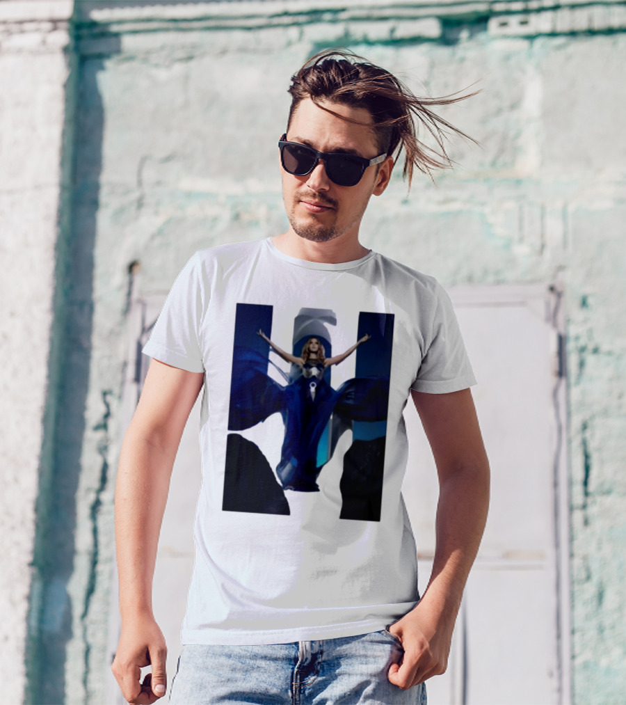 Kylie Minogue Aphrodite Blue Gown Iconic Pose T-Shirt