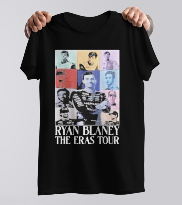 Ryan Blaney The Eras Tour NASCAR Collage T-Shirt