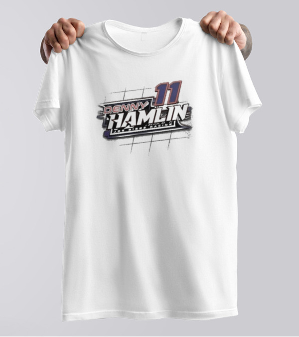 Denny Hamlin 11 Joe Gibbs Racing 2024 Team Collection T-Shirt
