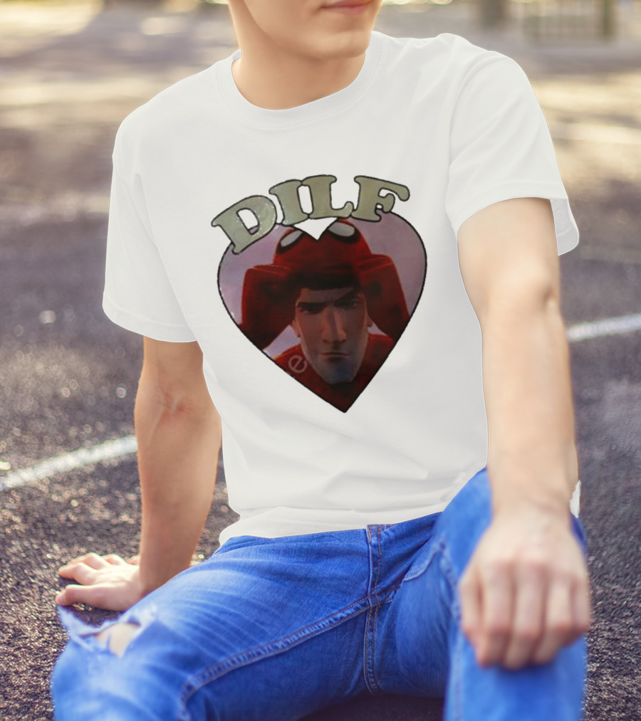 DILF Peter Mustardyardpress Merch Spider Cap Heart T-Shirt