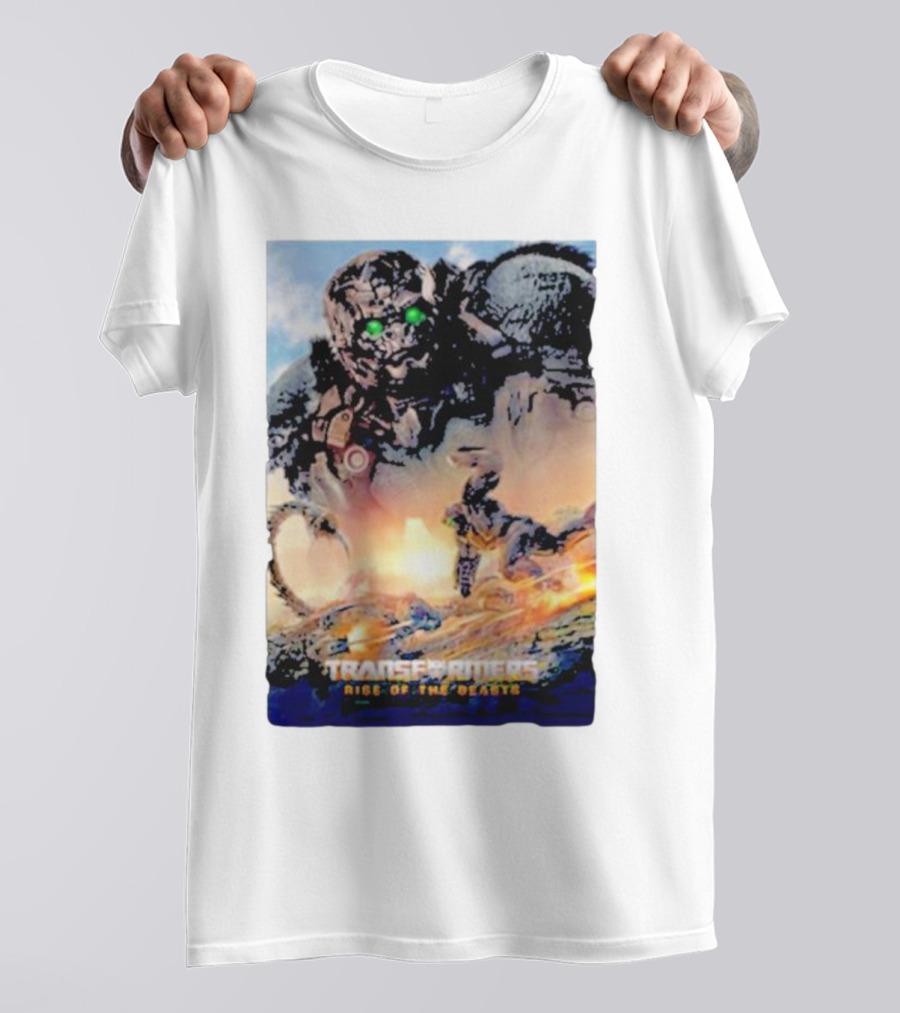 Optimus Primal Transformers Rise Of The Beasts Movie T-Shirt
