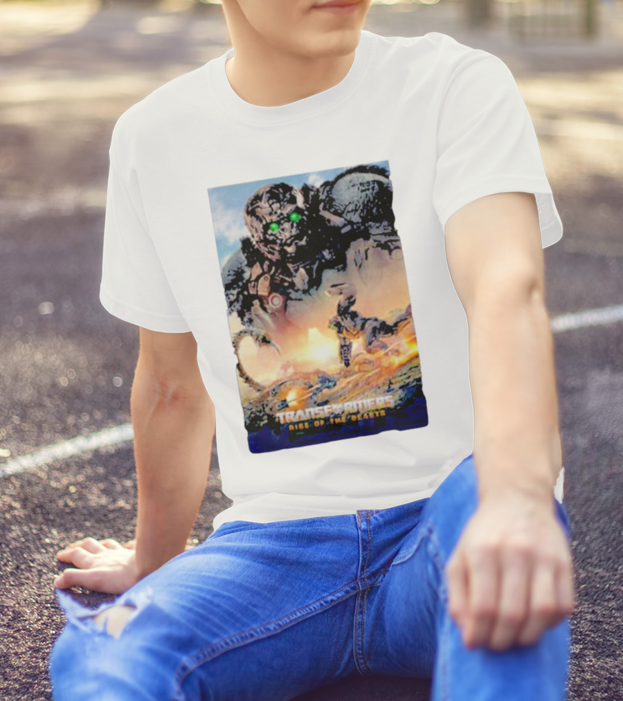 Optimus Primal Transformers Rise Of The Beasts Movie T-Shirt