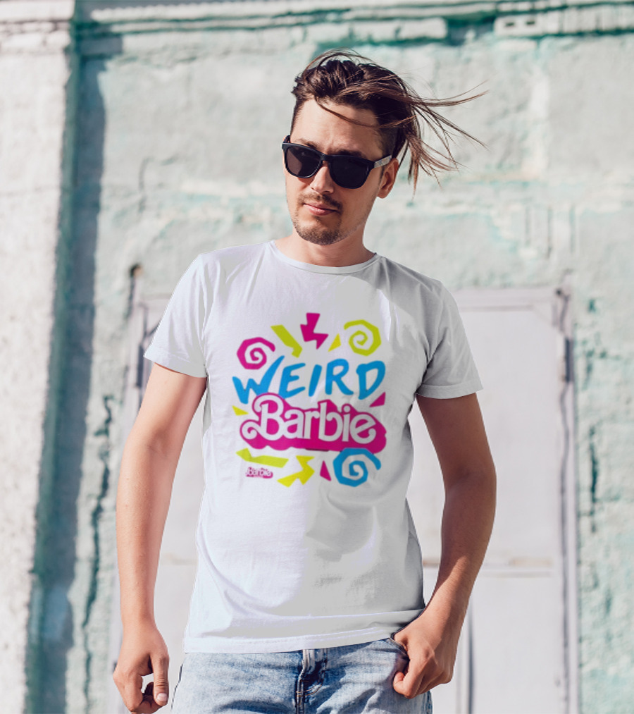 Weird Barbie Colorful Halloween Costume Mens Womens Barbie Movie T-Shirt