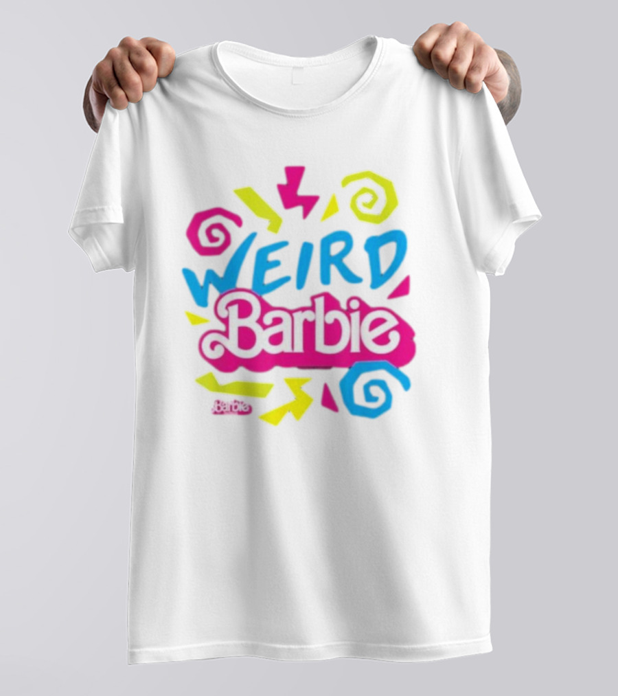 Weird Barbie Colorful Halloween Costume Mens Womens Barbie Movie T-Shirt