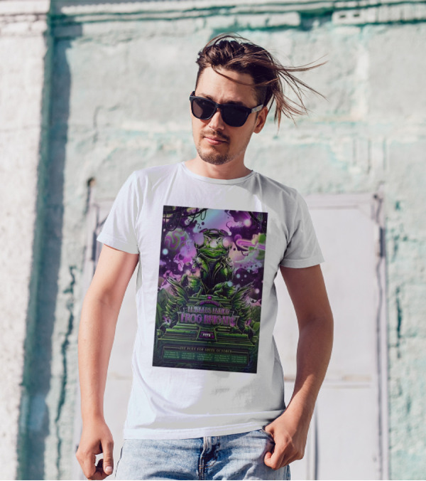 Les Claypool Fearless Flying Frog Brigade The Hunt For Green October T-Shirt