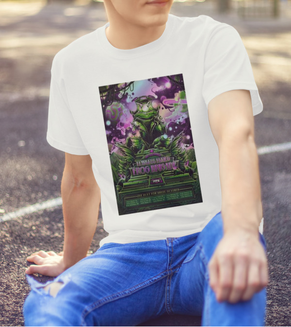 Les Claypool Fearless Flying Frog Brigade The Hunt For Green October T-Shirt