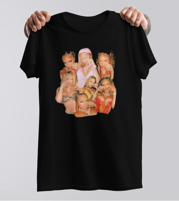Big Latto Latto Collage Collection Premium Garment Dye T-Shirt