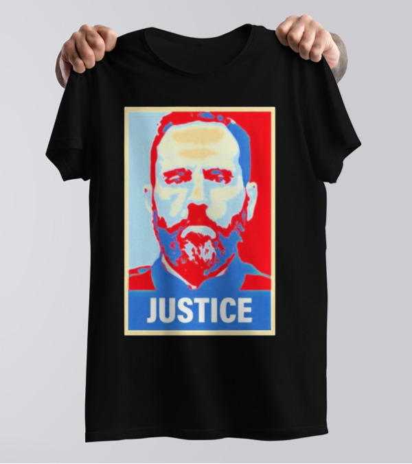 Justice Jack Smith Iconic Red And Blue T-Shirt