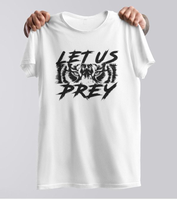 Cincy Let Us Prey Tiger Eyes T-Shirt