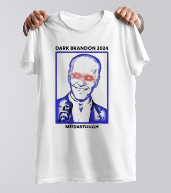 Dark Brandon 2024 Meidastouch Neon Red Eyes T-Shirt