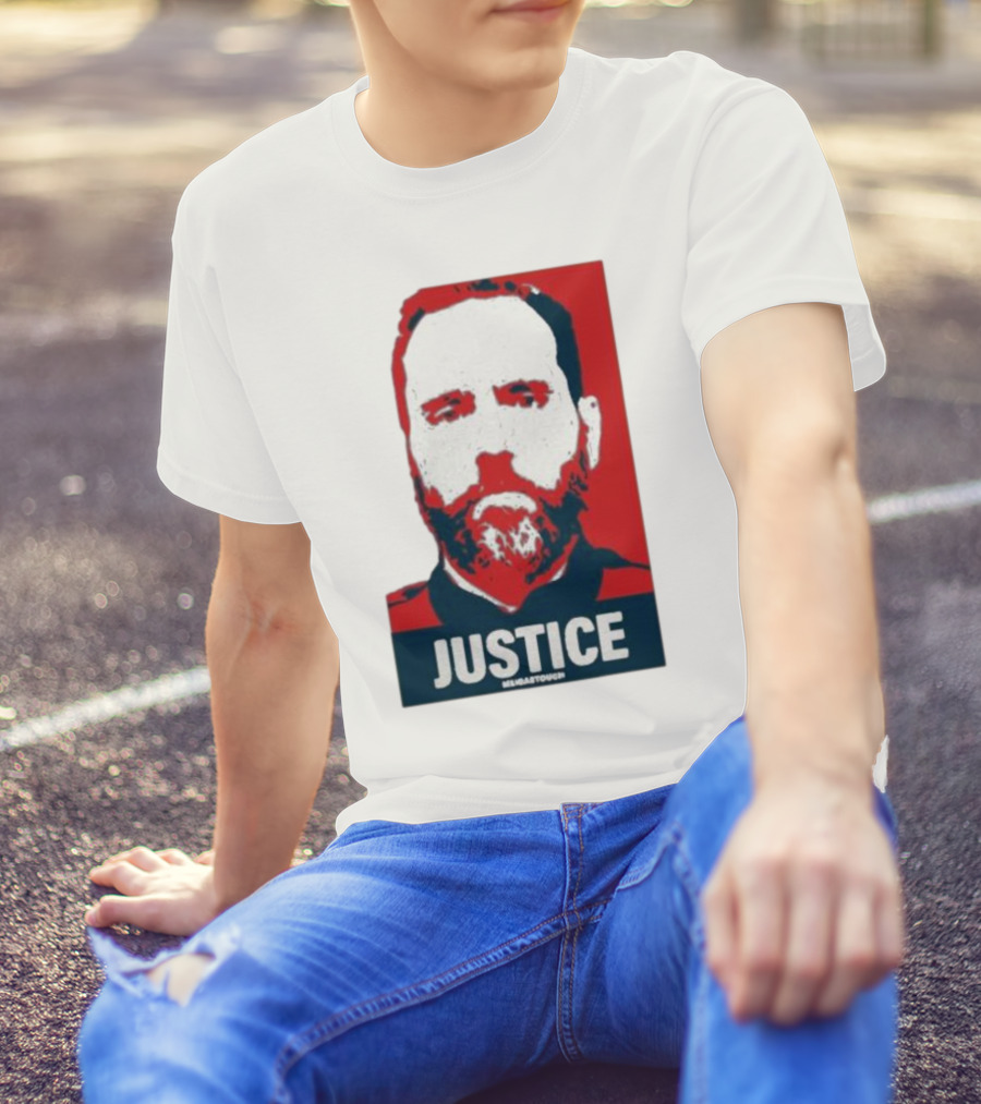 Meidastouch Store Jack Smith Justice Iconic Red And Blue T-Shirt