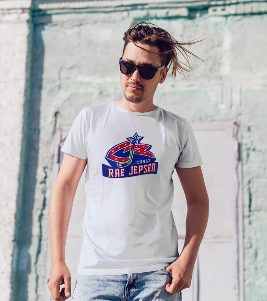 Pete Blackburn Carly Rae Jepsen Columbus Blue Jackets T-Shirt