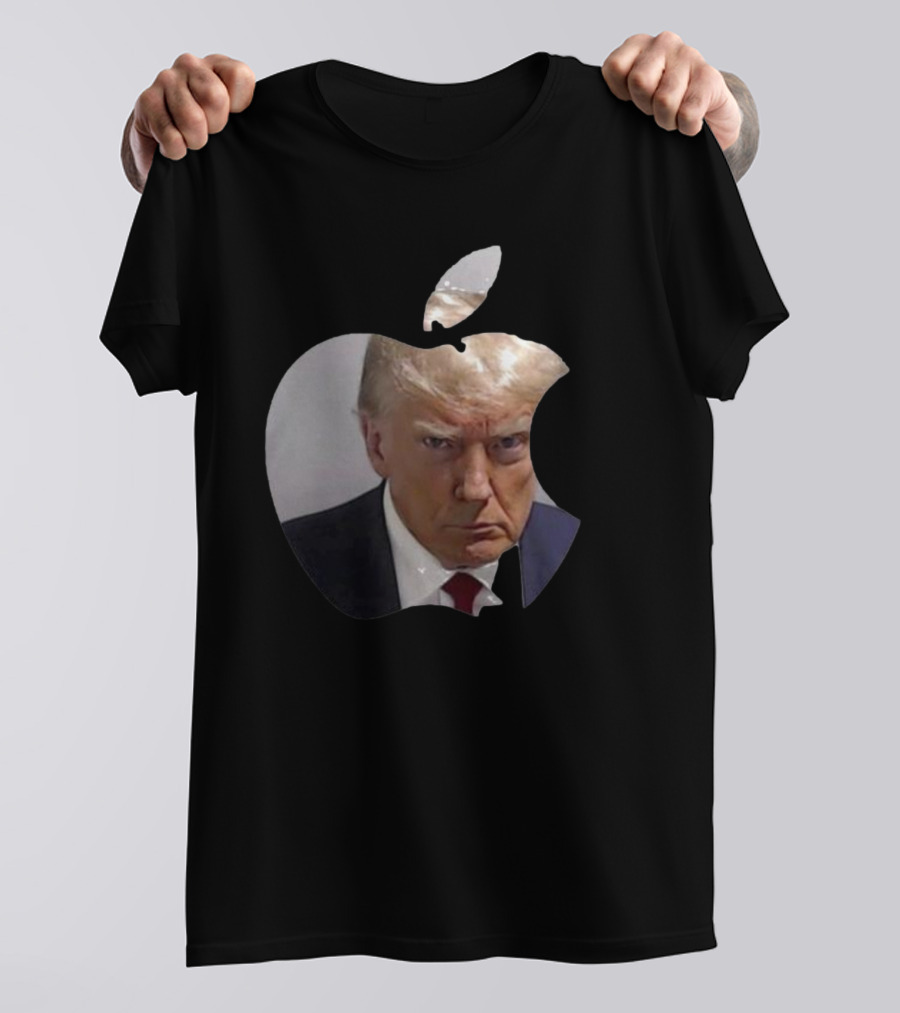 Vote For Donald Trump Apple Mugshot T-Shirt
