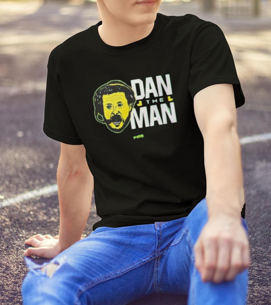 Dan The Man Coach Face With Headset T-Shirt