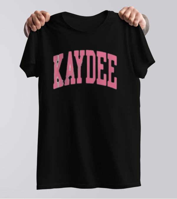Kappa Delta Kaydee Pink Arched Text T-Shirt