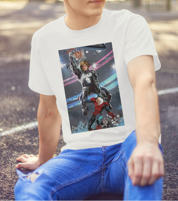 Princess Diana Venom Dunking On Spider-Man T-Shirt