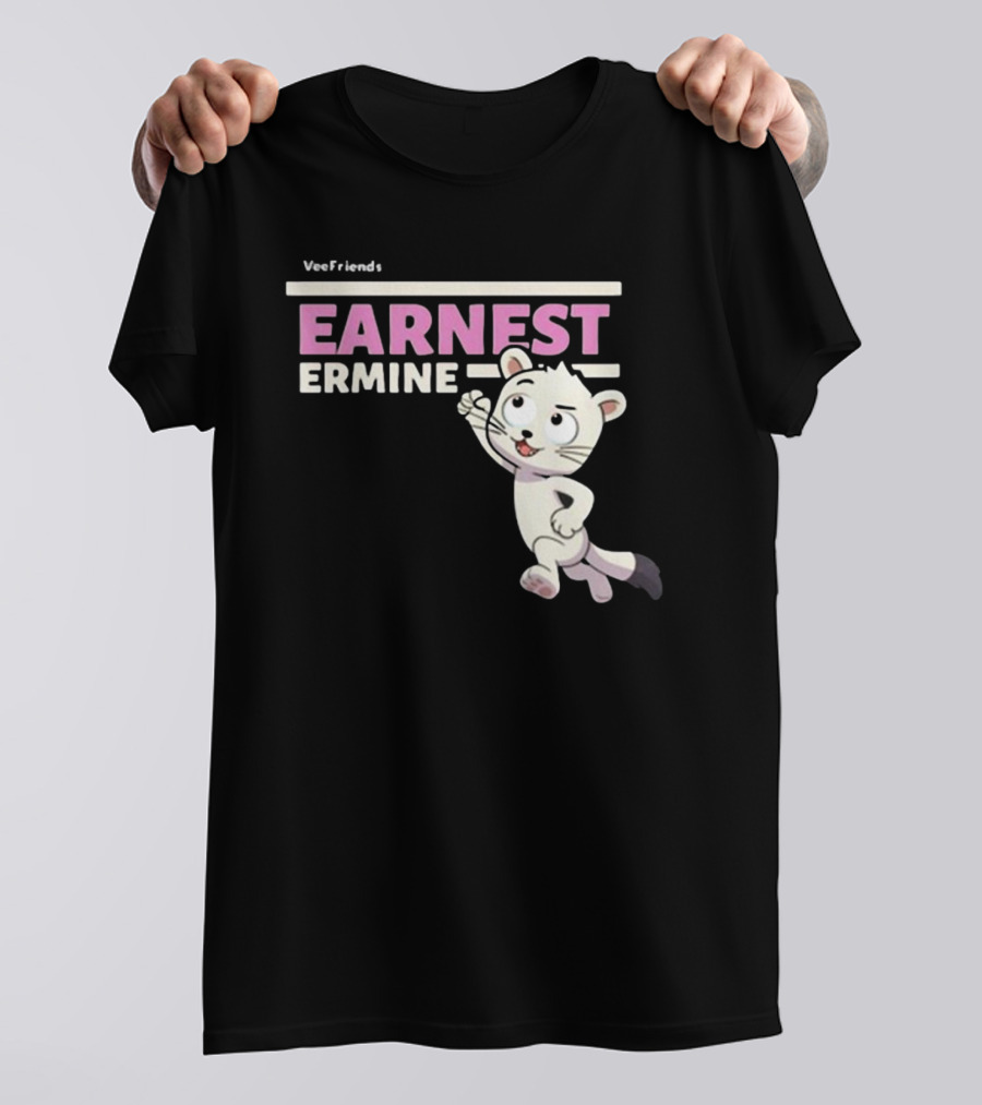 VeeFriends Earnest Ermine Character Comfort T-Shirt