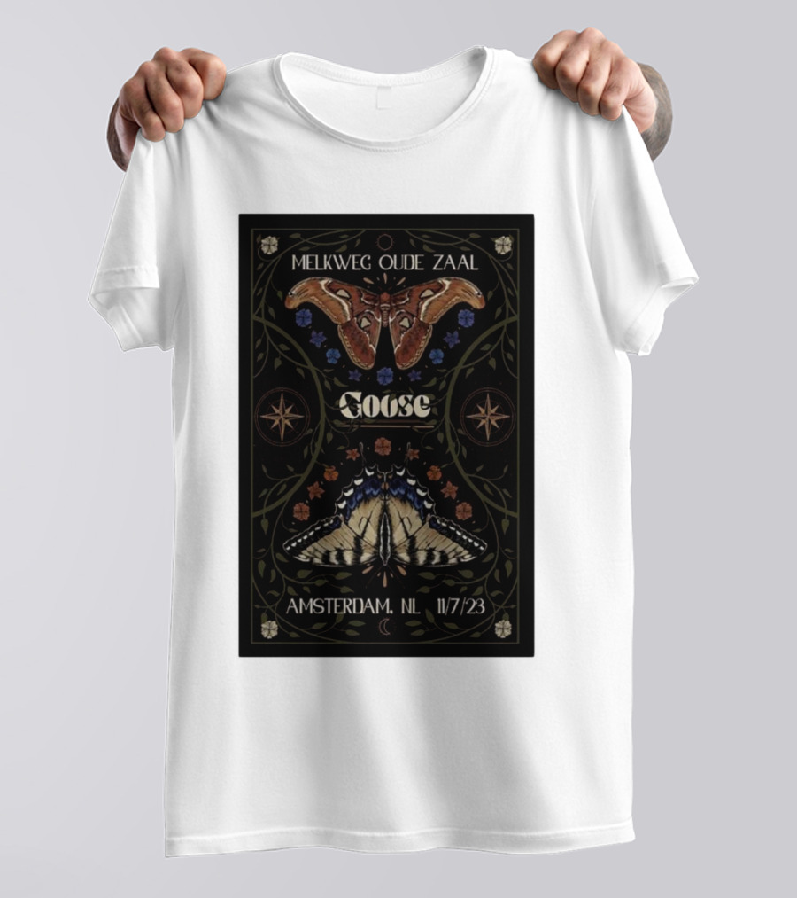 Melkweg Oude Zaal Goose Amsterdam NL 11/7/23 T-Shirt