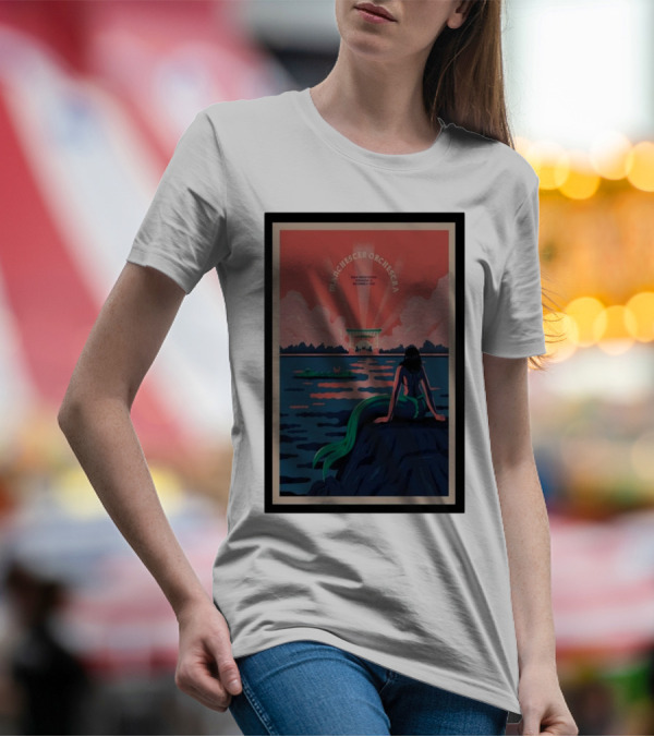 Manchester Orchestra Night Moves Fest November 04 Pensacola Mermaid T-Shirt