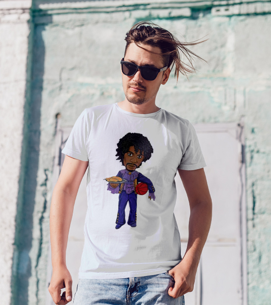 Dave Chappelle Prince Basketball Pancakes T-Shirt