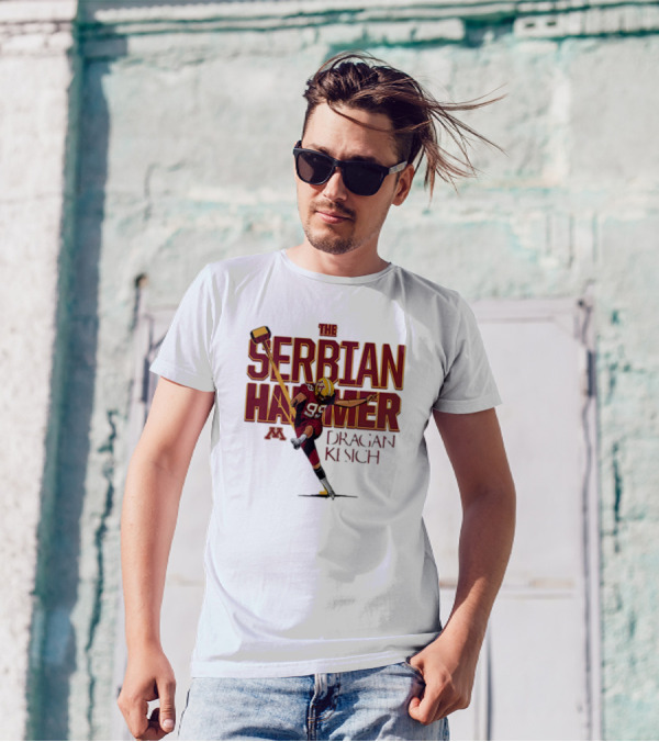 The Serbian Hammer Dragan Kesich Minnesota Football 95 T-Shirt