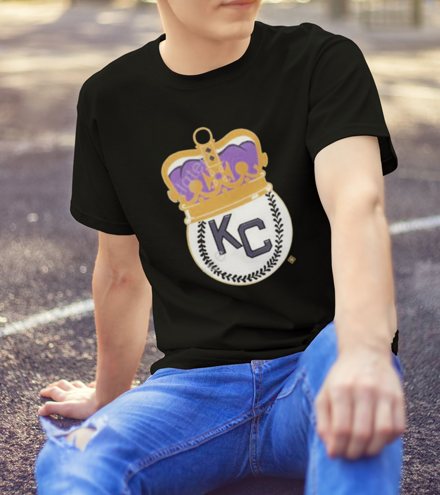Kansas City Monarchs KC Crown Baseball T-Shirt