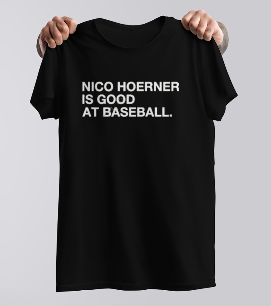 Nico Hoerner Is Good At Baseball T-Shirt