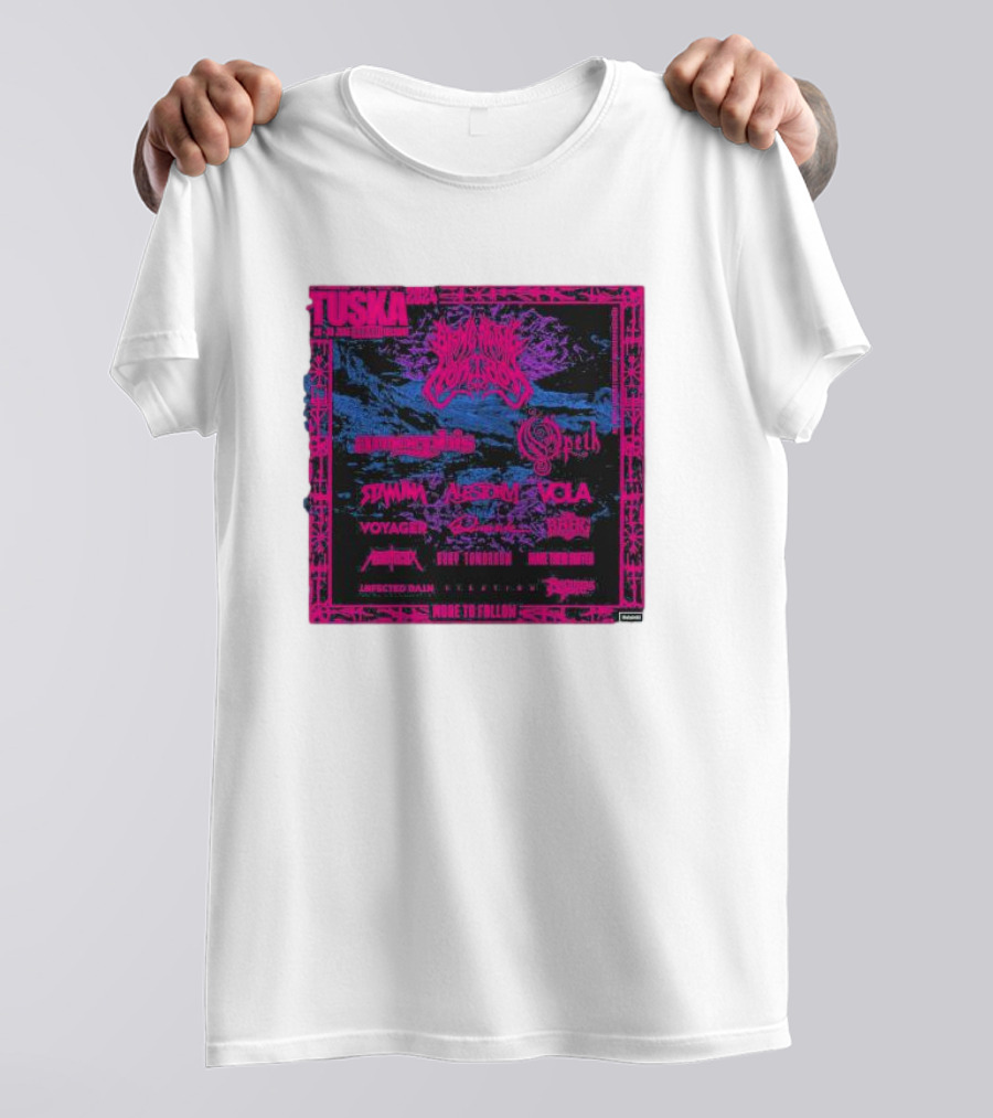 Tuska Festival 2024 Helsinki Finland Lineup Ft. Emperor Opeth Amorphis Amon Amarth Voivod Insomnium 28-30 June T-Shirt