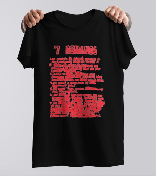 7 Demandos Ericdoa Siempre Pa’lante T-Shirt