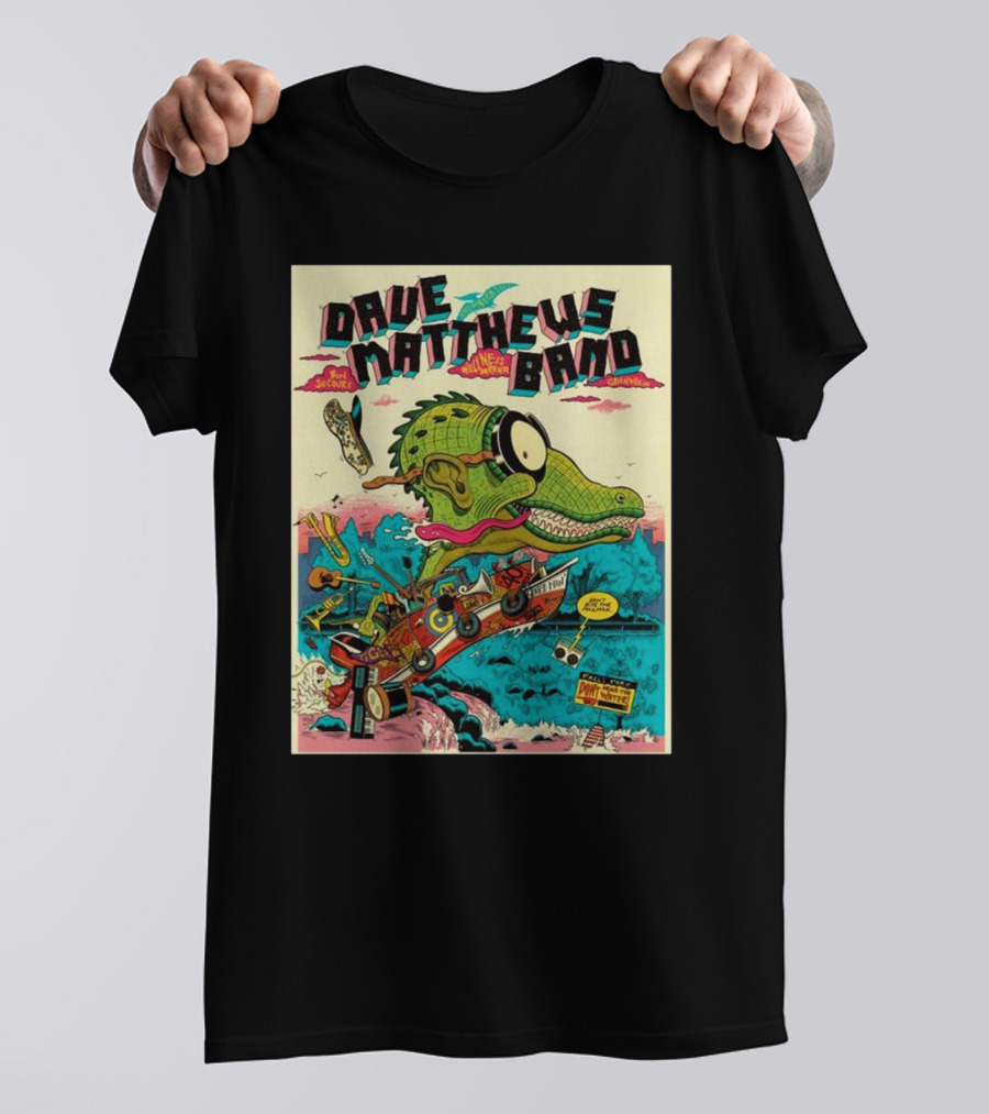 Dave Matthews Band Nov 8 Neenah Wisconsin Tour T-Shirt