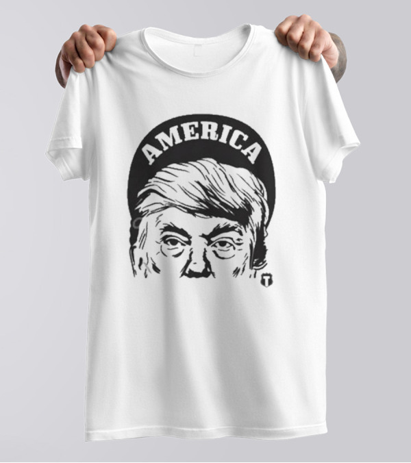 Trump Face America - The Officer Tatum Store T-Shirt