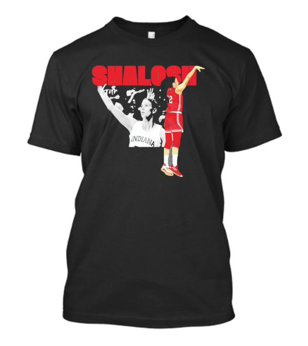 Yarden Garzon Shalosh Indiana Basketball Player Action Shot T-Shirt